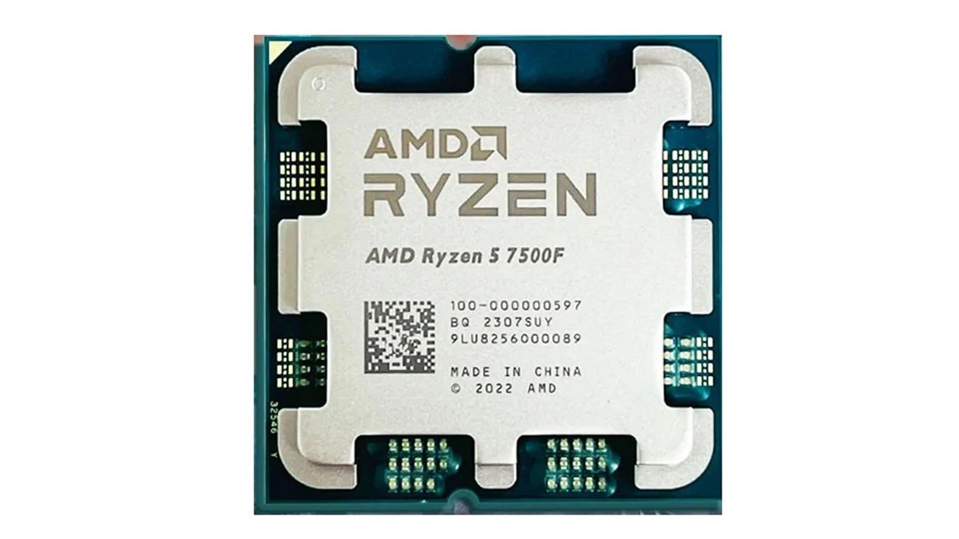 The AMD Ryzen 5 7500F is a capable gaming chip for mid-range systems (Image via Amazon)
